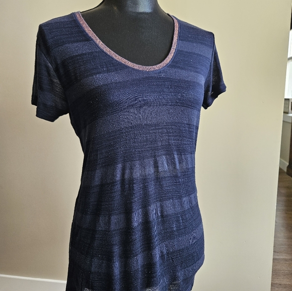 Scotch & Soda sheer tshirt size 2 (M) - Picture 4 of 5